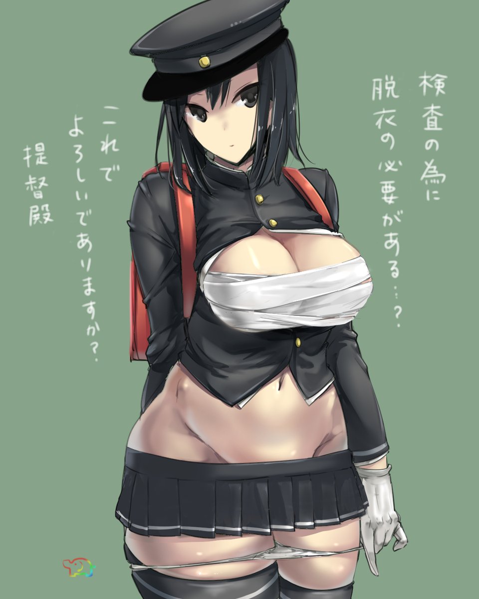 今日の過去絵:あきつ丸の身体検査(2015年) 