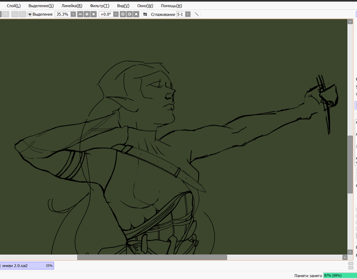 FawnEsther's tweet photo. Слооожнаа👺
#WIP https://t.co/hLXfy0kvcQ