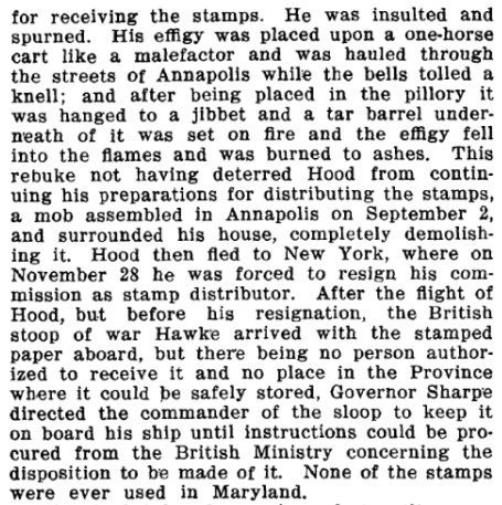 The result of the constant Sons of Liberty protests is that a large number of stamp collectors no longer wanted to be stamp collectors, and the specific abuses the protestors were fighting against were abated as a result.