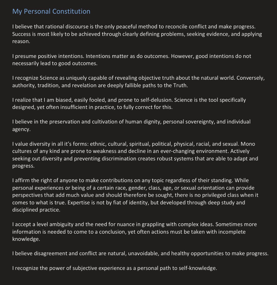 PettwayAJ's tweet image. What I (currently) believe.