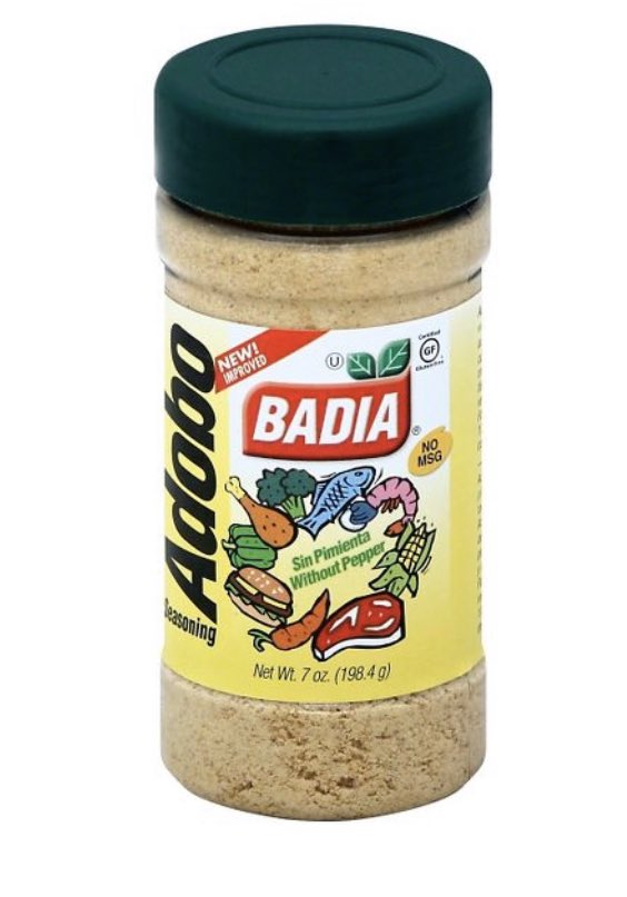 YvetteMo_'s tweet photo. To all my Hispanics boycotting #goya this a really good alternative to adobo.

CEO of Goya forgot that 95%of his buyers are latinos, which trump called us animals and rapists and has our children in cages! 

So yes #boycottgoya https://t.co/Ap4Gz0zryg