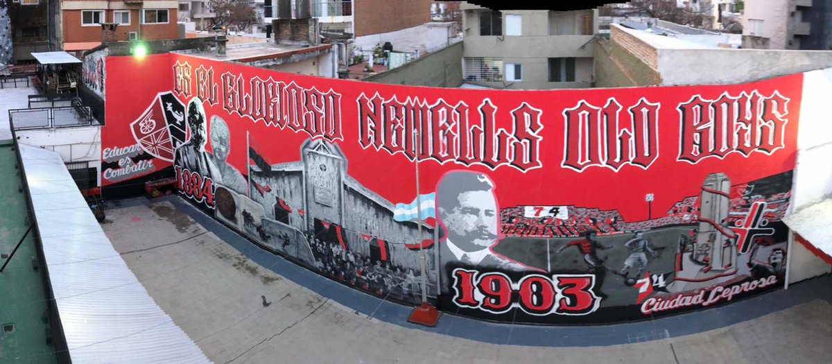 Fiestaesnuestra's tweet photo. Educar es Combatir 🔴⚫
@ArtistasLepros1 @exalumnoscienob
#HaciendoEscuela #Newells #Leprosos #CIENOB #LaFiestaEsNuestra https://t.co/LinqotMf8N