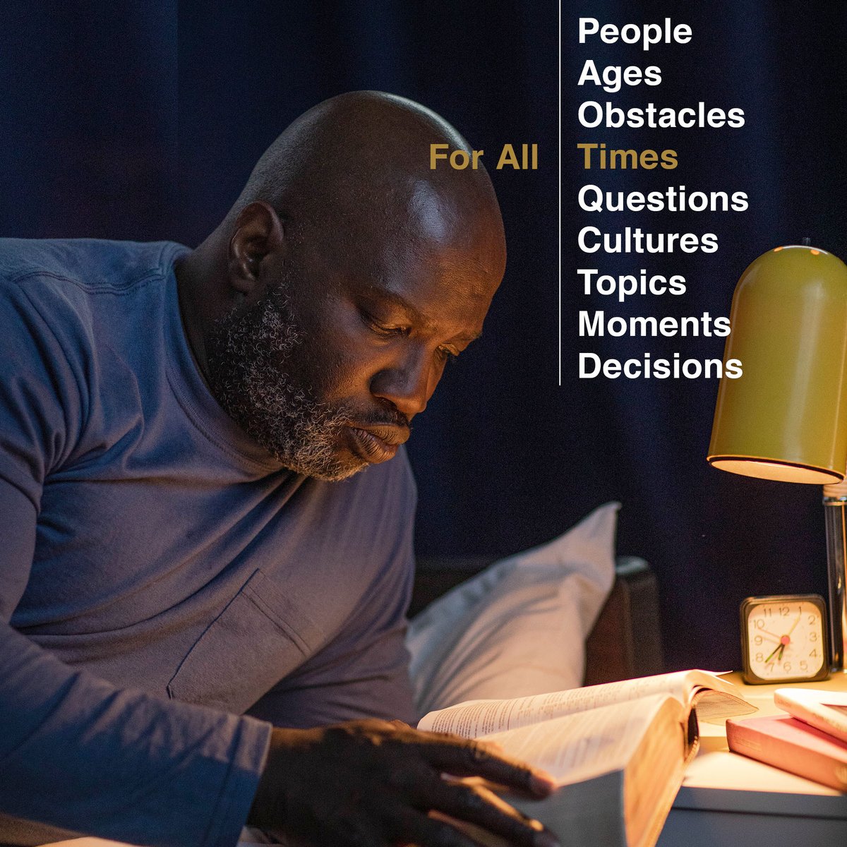 NLTverse's tweet image. The Bible is a book for all times. The Life Application Study Bible makes it easy to find helpful advice, encouragement and insight for whatever season you are in.

Learn more about the Life Application Study Bible soo.nr/8OxK

#LifeApplication #BibleHelp #NLTBible