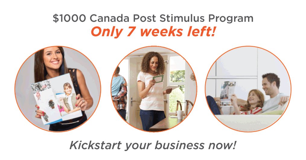 Redeem $1000 in free postage on mailers. Designed specifically for local small businesses. Send mailers to houses, apartments, and businesses to promote your products or services. Reach 6,000 customers and only pay for the cost of print starting at $500. Call us at 403.247.7468!