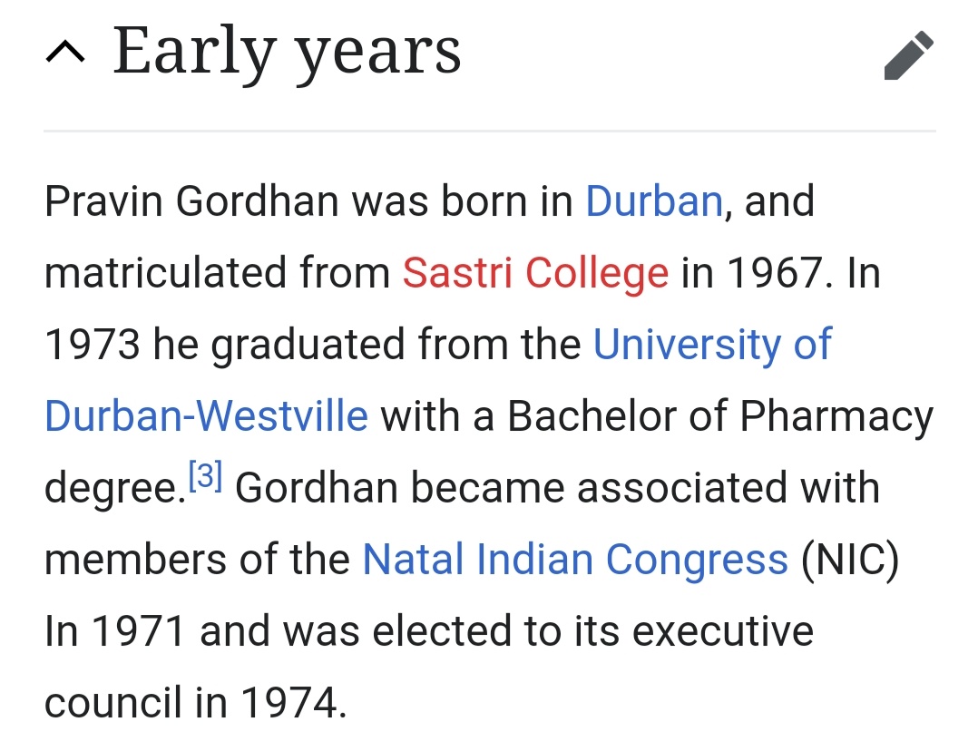 Something Mr Malema has brought up many times. Why do we have a pharmacist as a Minister of Public enterprises?