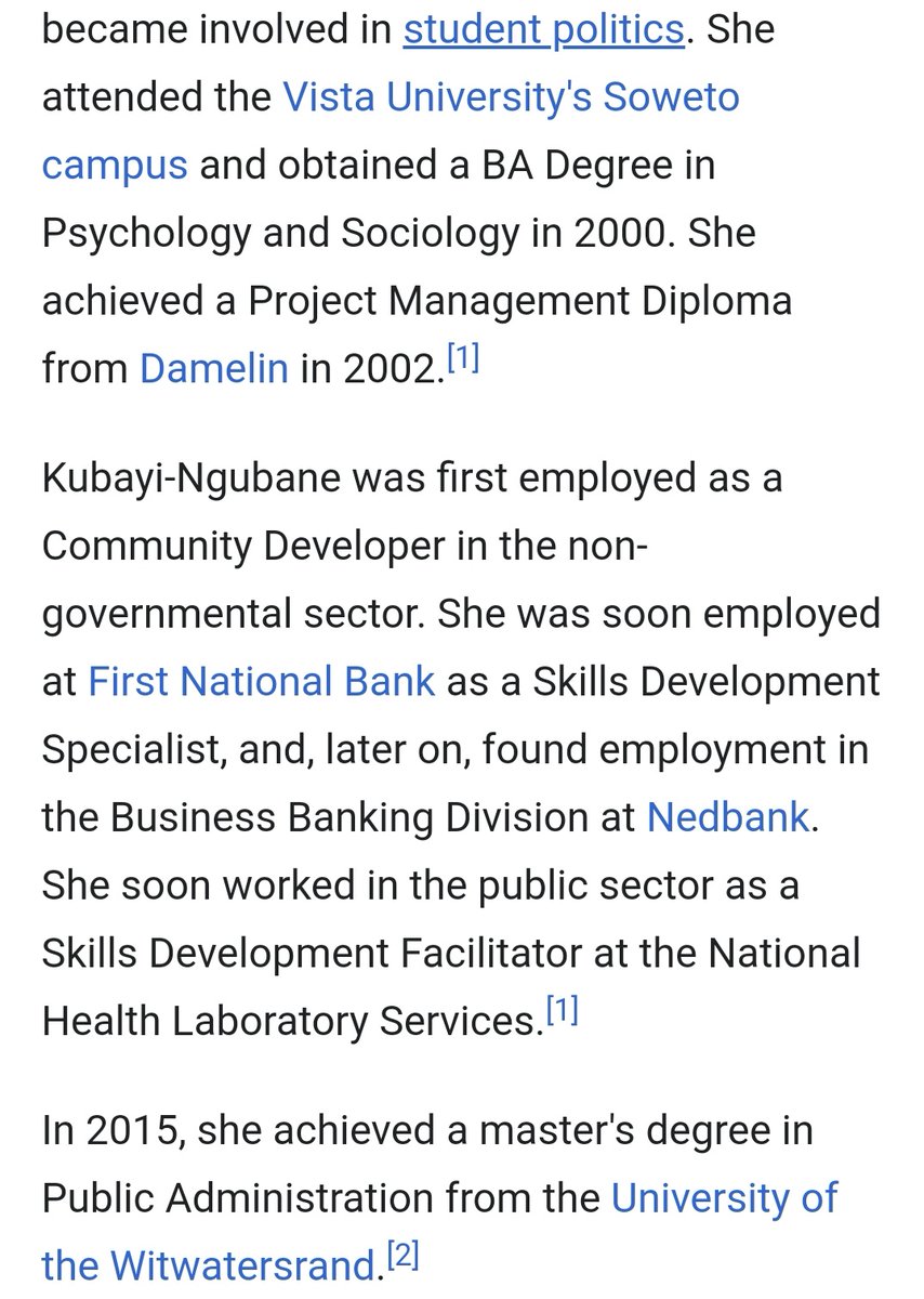 Minister of Tourism, without any degree relating to tourism.