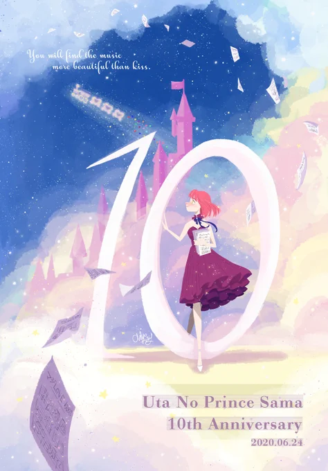 ?Happy 10th Anniversary to UtaPri ?⚡️??
うたプリ10周年おめでとうございます?
大遅刻してすみません✍️?
うたプリが好きになって本当によかったです!?
本当にありがとうございます!!!?
これからも応援してます??

#utapri_10th_anniversary 
#うたプリ10歳 