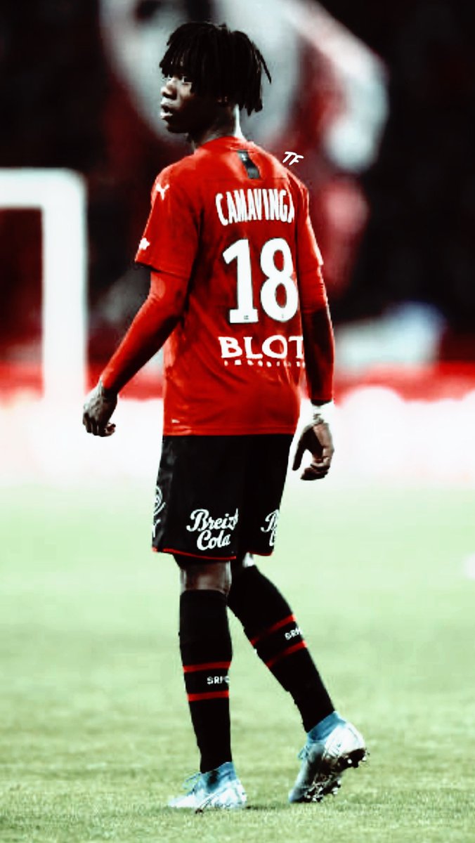 Tf Sport Edit On Twitter Camavinga Wallpaper Requested By Fzmab Camavinga Staderennais