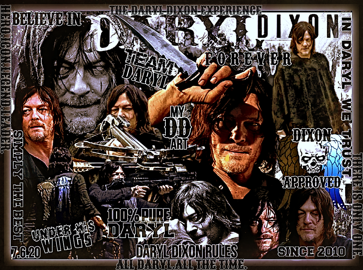 MyDarylArt's tweet photo. 💀Season 10 Series💀
▪️DARYL DIXON RULES▪️BAD ASS
| UNDER HIS WINGS |DARYL DIXON FOREVER|
🏹ALL DARYL.ALL THE TIME🏹
*🔥BELIEVE IN DARYL DIXON🔥SIMPLY THE BEST
~💯% PURE DARYL.DIXON APPROVED~
-THE DARYL DIXON EXPERIENCE-TEAM DARYL.
*7.9.20*
[4 Different Versions]
#MyDarylDixonArt https://t.co/TSquTq5yYa