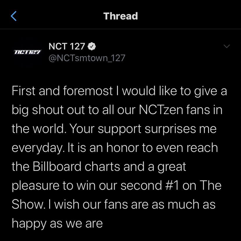 Mark is very loving towards his fans and never misses a chance to thank them for their support.