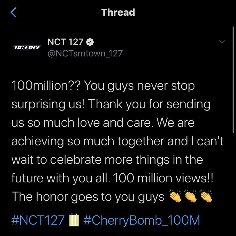 Mark is very loving towards his fans and never misses a chance to thank them for their support.