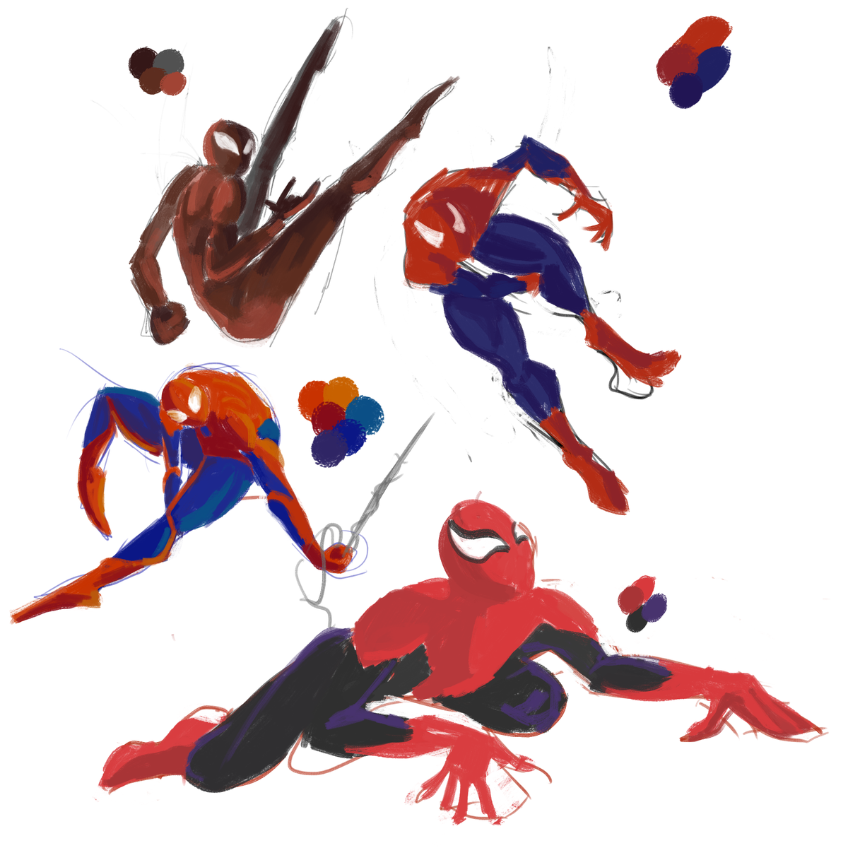 SkrifTheWhat's tweet photo. desenhei o miranha varias vez #spidersheet https://t.co/3zU4AUjUOJ