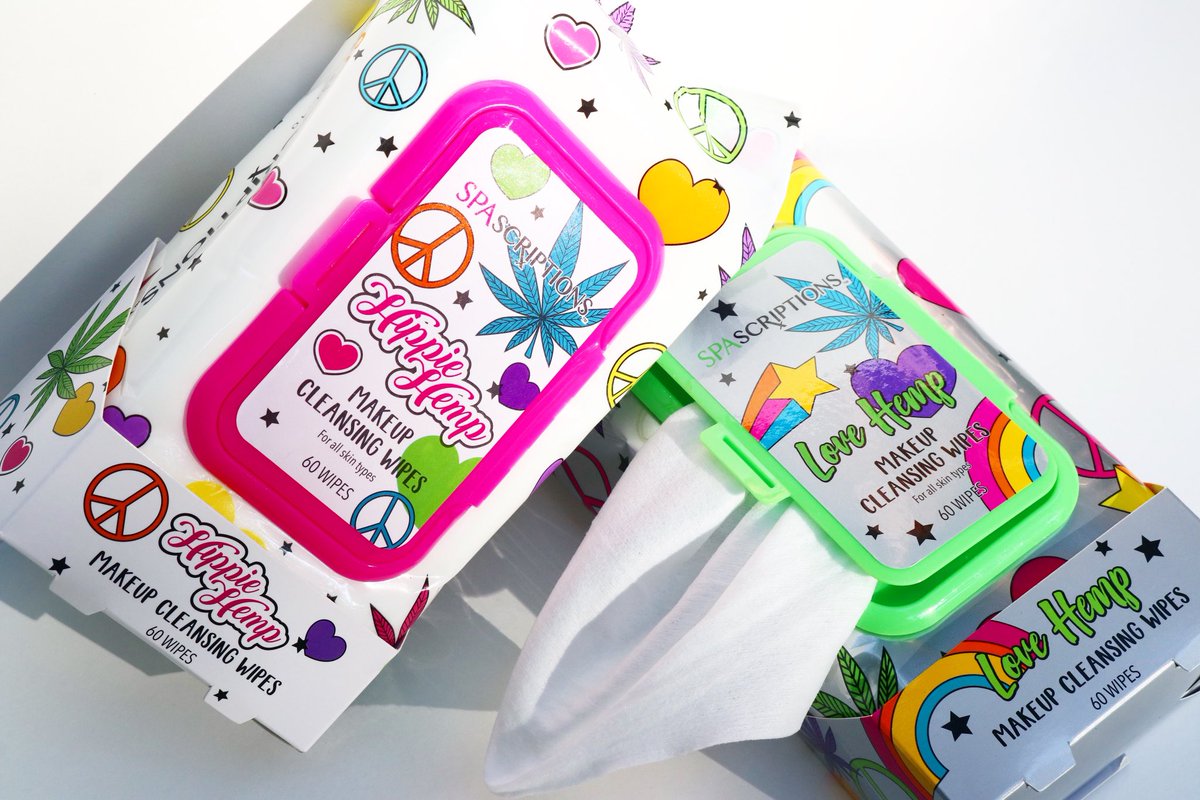 Spascriptions's tweet photo. Youโre Thursday just got a whole lot more #NEW and CUTE! Did you seriously think we could survive #NationalHempMonth without dropping some of our signature Makeup Cleansing Wipes?! Of course not! Rich in Hemp Seed Oil & Cucumber for twice the soothing power! ๐ฟ๐ฅ #spascriptions https://t.co/cntcpaPQPp