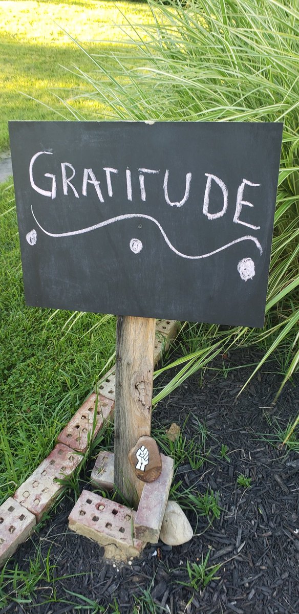 hunterclary's tweet image. #chalksign #familywalk w/ bonus painted rock.