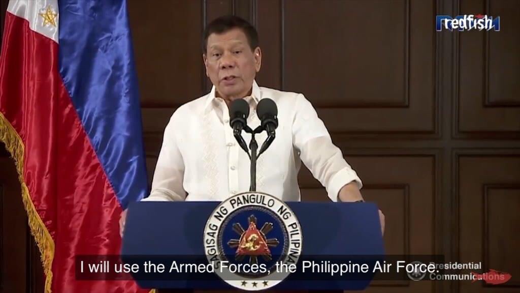 mapmakerdavid's tweet photo. The Philippine president is ordering the destruction of Indigenous communities. And the US empire is supplying the weapons to him. This is horrible. #defendhumanrights https://t.co/2cBsVkKQ71