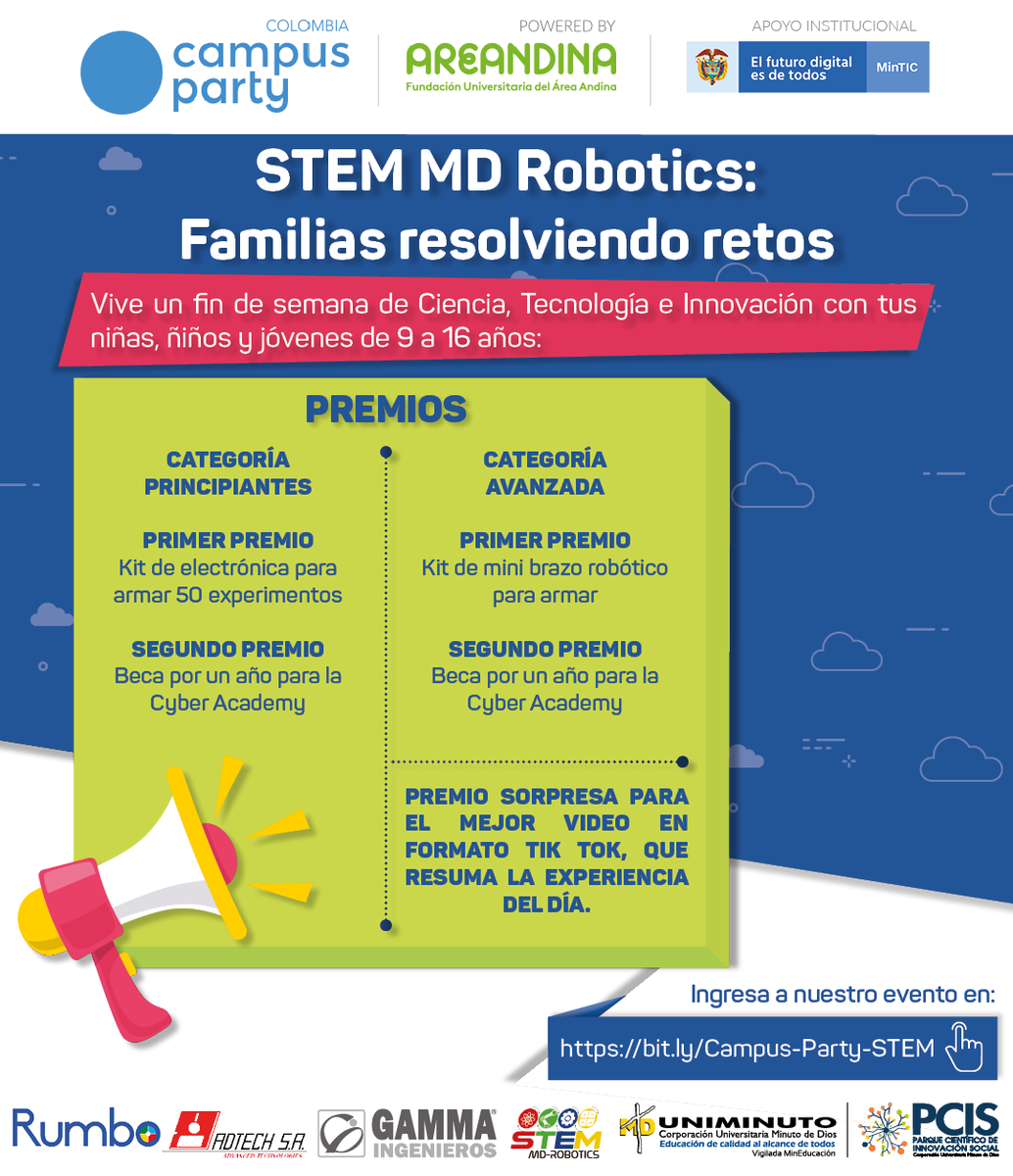 RumboRED's tweet photo. 3) ¡Concursa para que te puedas ganar los siguientes grandes premios! https://t.co/PMm3PoYyrB