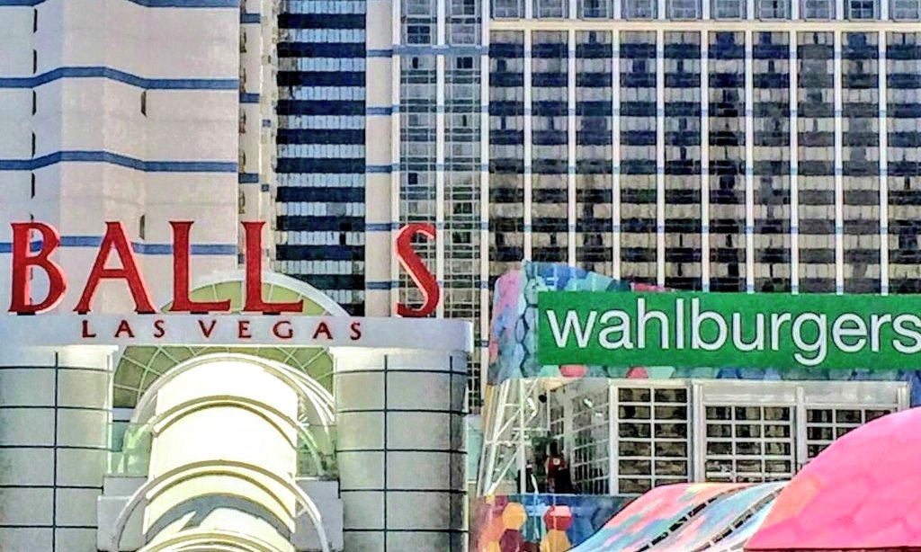 LasVegasLocally's tweet photo. Never forget that someone once stole the Y from the Bally's sign https://t.co/7sbQzJqLFm