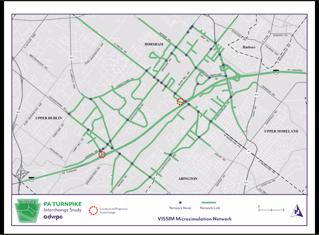 Prepare for 3-4 lane road widenings for all of these local suburban roads. Good bye bike lanes, hello traffic deaths
