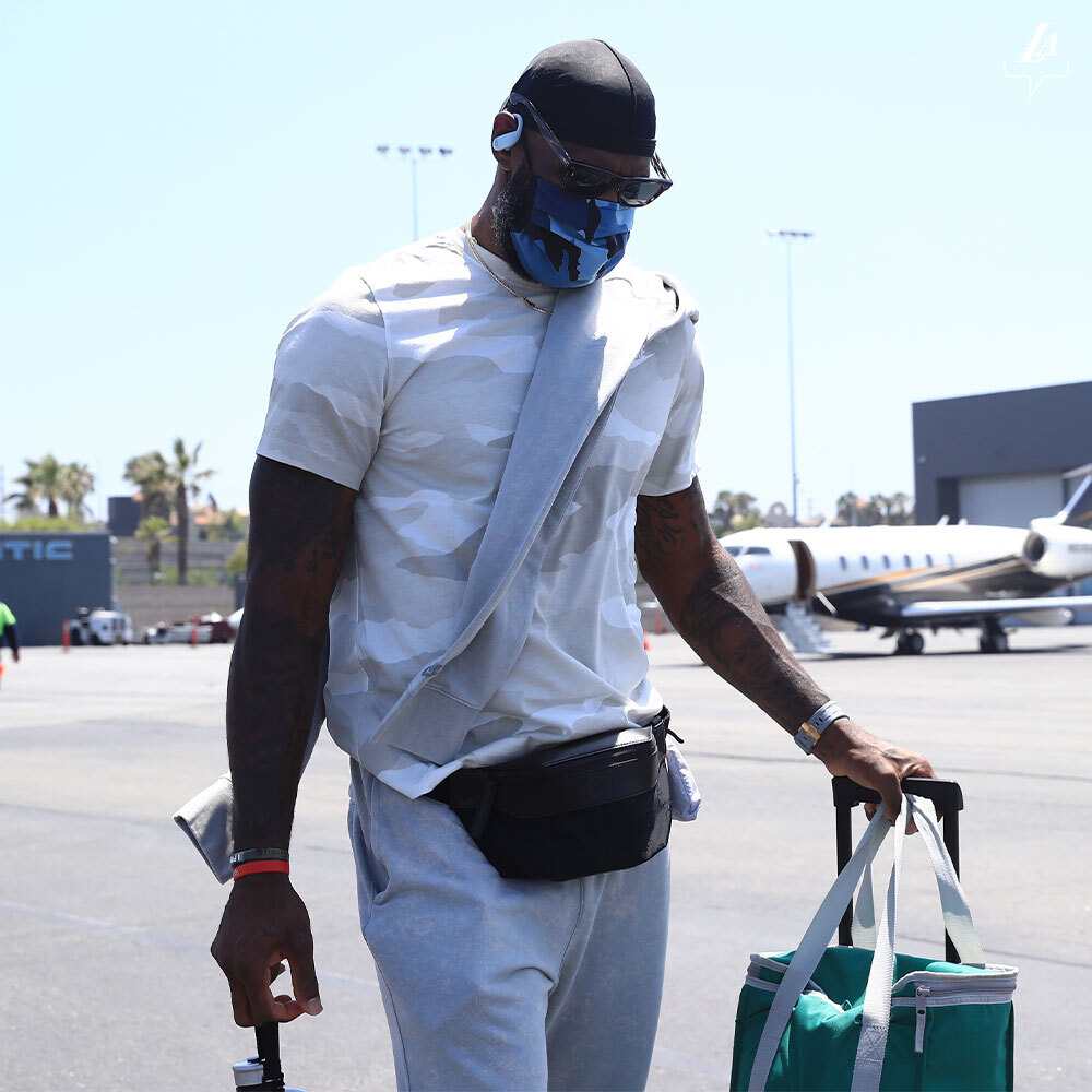 Lakers's tweet photo. Next Stop: Orlando https://t.co/qMOYVJFlRs