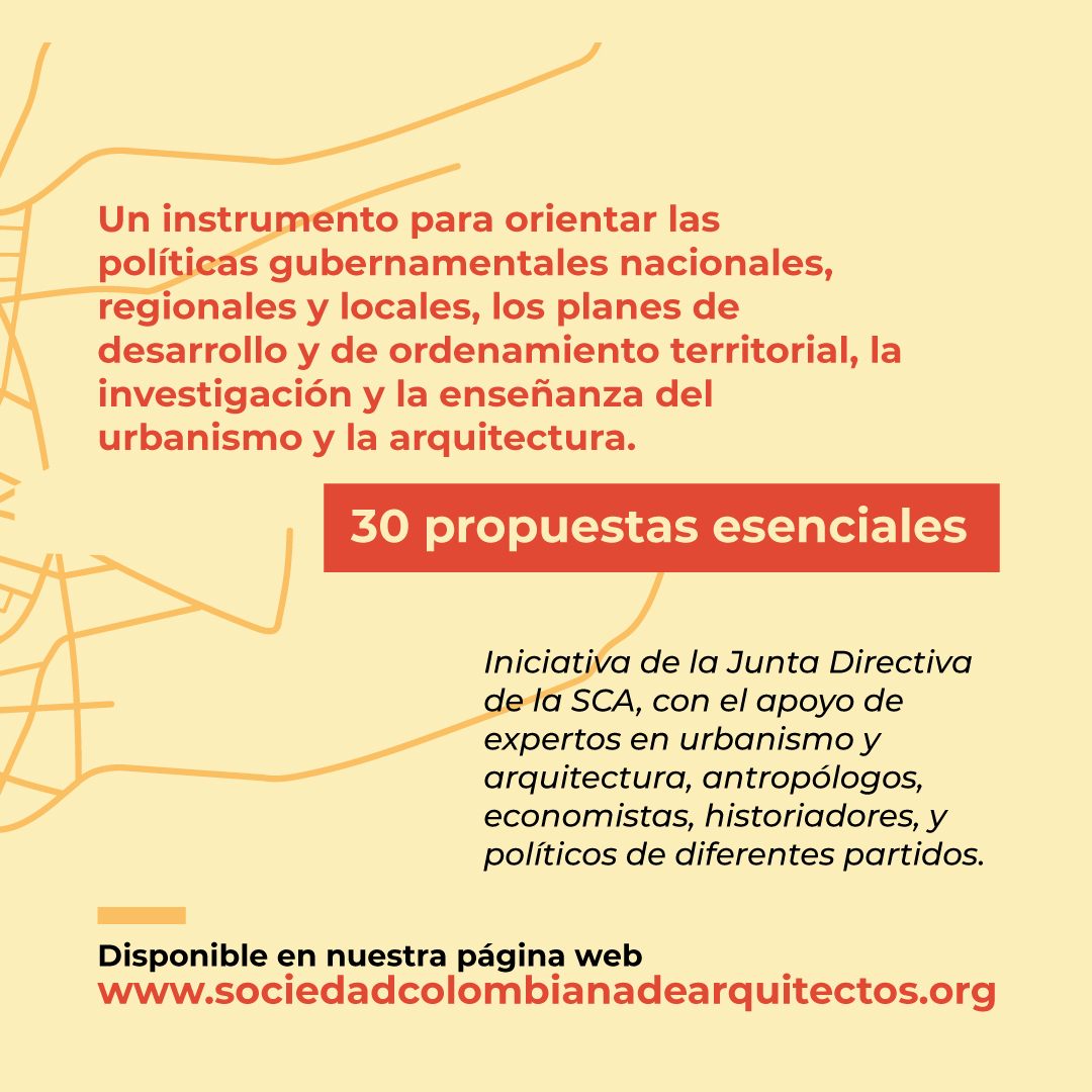 Ante la apremiante situación que vive el país a causa de la pandemia, la Junta Directiva de la SCA, con el apoyo de expertos, profesionales y políticos, desarrolló un manifiesto con 30 propuestas esenciales... Conoce más aquí bit.ly/2BXDXqF