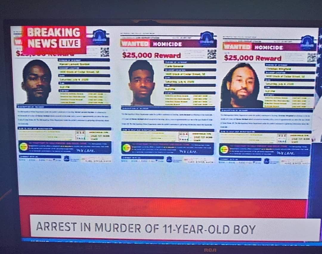 DJaydarealist's tweet photo. THEY CAUGHT ONE SUSPECT FOR THE MURDER OF 11 YEAR OLD DAVON MCNEAL! AND, HERE ARE THE OTHER THREE SUSPECTS WANTED FOR HIS MURDER! 
#JUSTICEFORDAVON #KidsLivesMatter https://t.co/99opdu3rMC