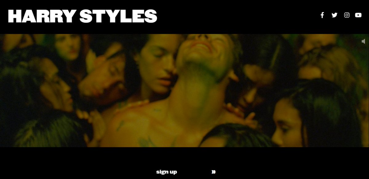 19. harry’s twitter layout, website layout and instagram icon change. at this point we’re all just staring at our phone screens with mouths wide open