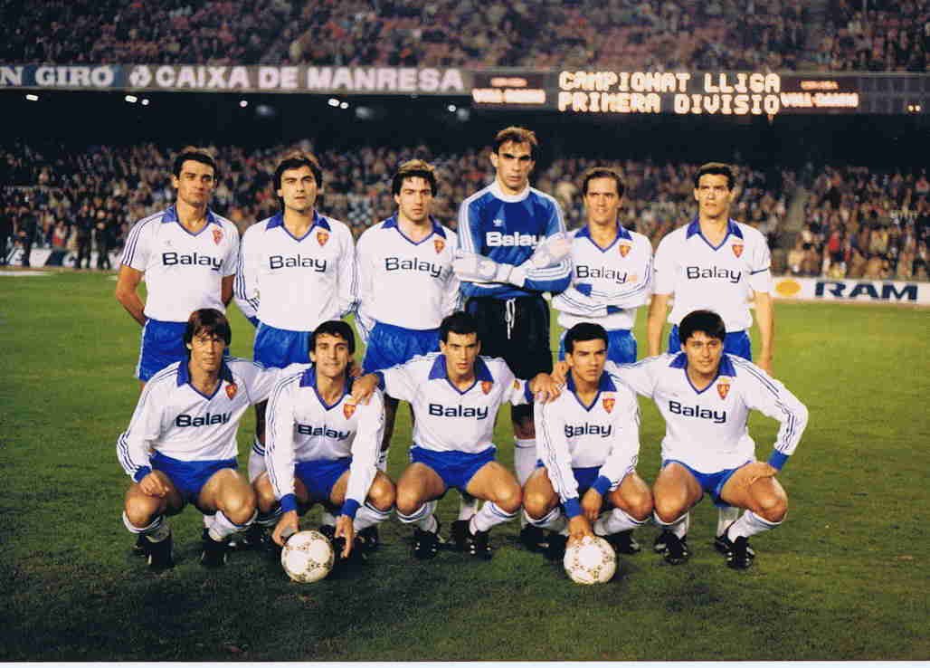 8 April 1987European Cup Winners Cup (the absolute best of all the European club cups)Semi Final, 1st LegReal Zaragoza  v Ajax 