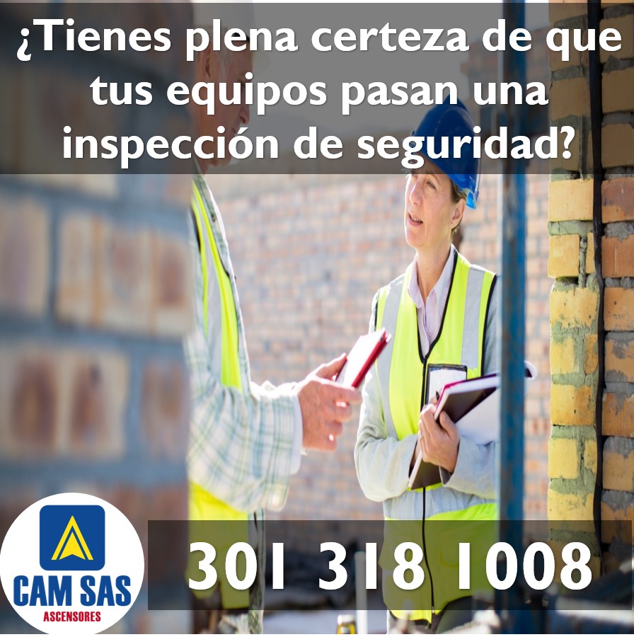 CAMSAS_Ascensor's tweet image. ¿Tienes plena certeza de que tus equipos pasan una inspección de seguridad?
CAM S.A.S ATENCIÓN 24/ 7 PARA EQUIPOS DE MOVIMIENTO VERTICAL Y HORIZONTAL.
WhatsApp: wa.me/573013181008

#instalaciones #ascensor #medellin #mantenimiento #escaleras #electricas #malacates #puertas