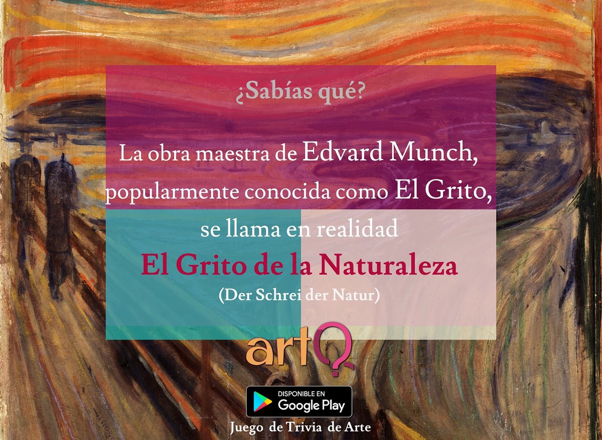 art_trivia's tweet photo. ArtQ! Juego de trivia de arte, disponible en Play Store. https://t.co/GL8wDoJaZx