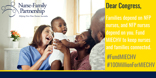 sarahmcbecker's tweet photo. #NFPnurses are vital to helping low-income mothers care for their children during the pandemic, but need additional flexibility and resources to meet families’ urgent needs. #FundMIECHV #100MillionForMIECHV https://t.co/egtORJw8uw