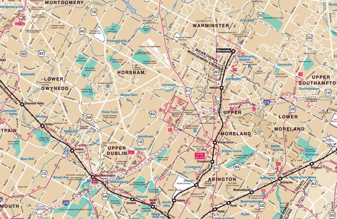 Montco funds a paltry $5.5M/yr into the SEPTA operating budget, and gets a skeletal bus network and hourly Regional Rail in return. Instead of building a legit transit network that could transform the office parks, the Turnpike is their savior. May God have mercy on their souls