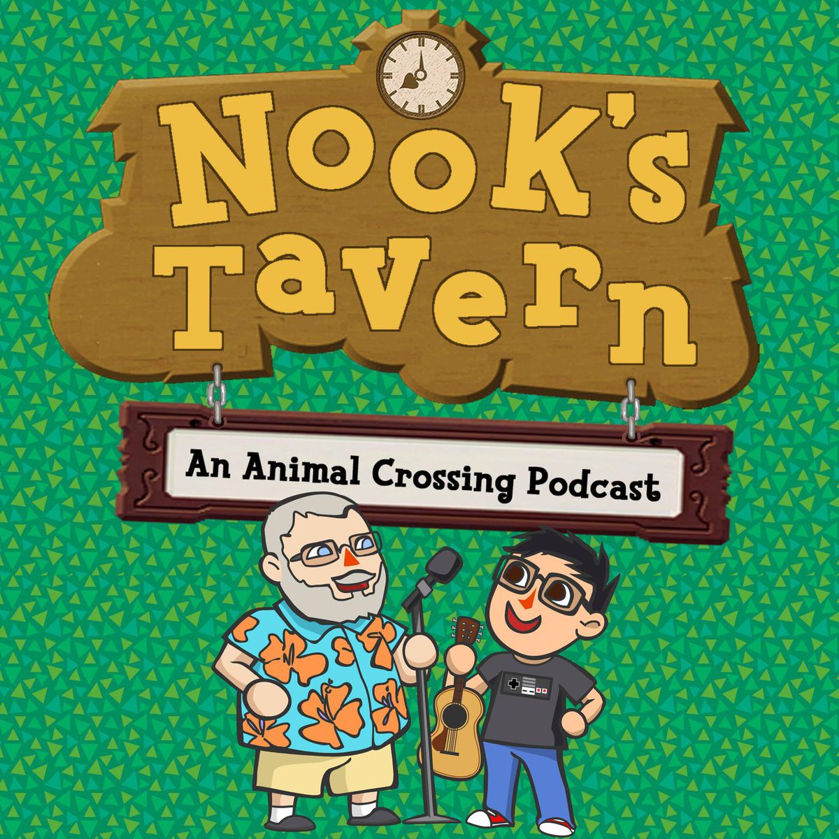 GstuMedia's tweet photo. Come one Come All to Nooks Tavern! @VoByKurt and @ImaginaryNomad are hosting their weekly podcast in the game of #animalcrossing and it is the best. Fully family friendly and some of the best tips you can get without paying bells, Nooks Tavern is guaranteed to entertain you! https://t.co/xvYeWoyKa2