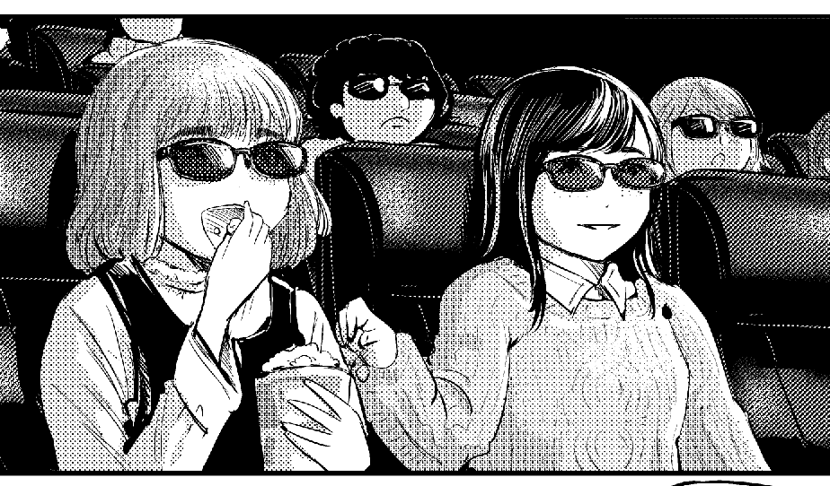 83話。今週のお気に入りコマ。
ポップコーンはキャラメル味です。 