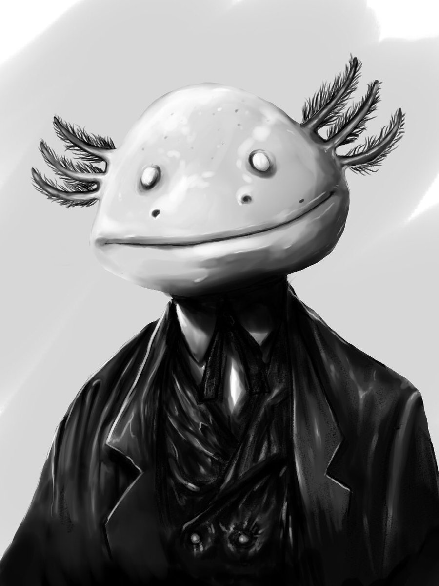 Doctor Cleep A Portrait Of My Axolotl Drawing Axolotl Portrait Clipstudio Doctor Cleep A Portrait Of My Axolotl Drawing Axolotl Portrait Clipstudio