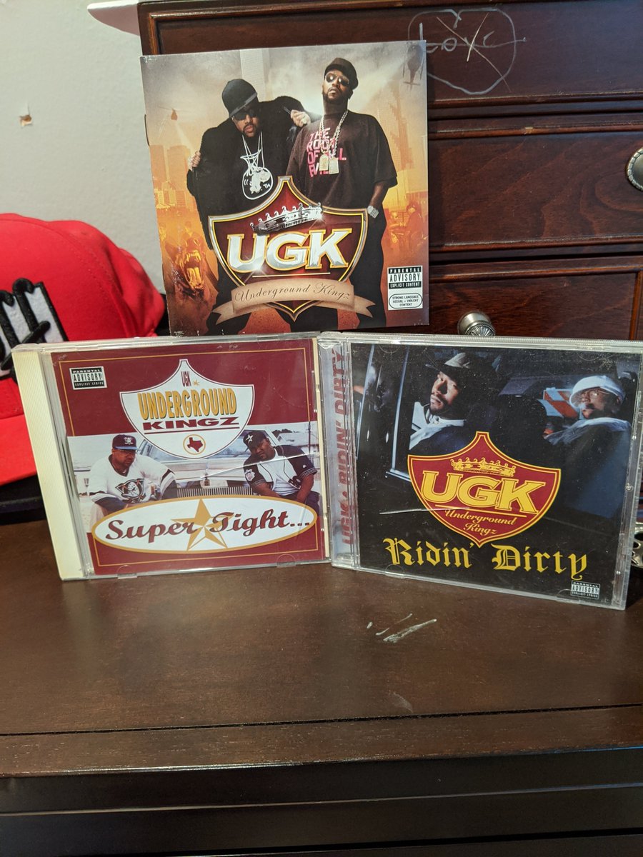 What's left of my #UGK collection!! 😤 Off that sminoke!! @BunBTrillOG @PimpCOfficial