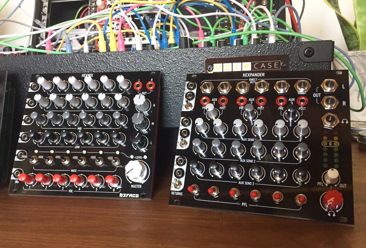 boutiquepedalny's tweet photo. ❤️Befaco Hexmix/Hexpander ❤️ベファコのミキサーとエクスパンダーのセット、再入荷🖤❤️🖤
https://t.co/PElEVpO7LJ
#Befaco #hexmix #hexpander #performance #mixer #eurorack #modularsynths #ユーロラック #モジュラーシンセ #ミキサー #eq #販売 #購入
@Befaco @boutiquepedalny https://t.co/zu6X7A8VwY