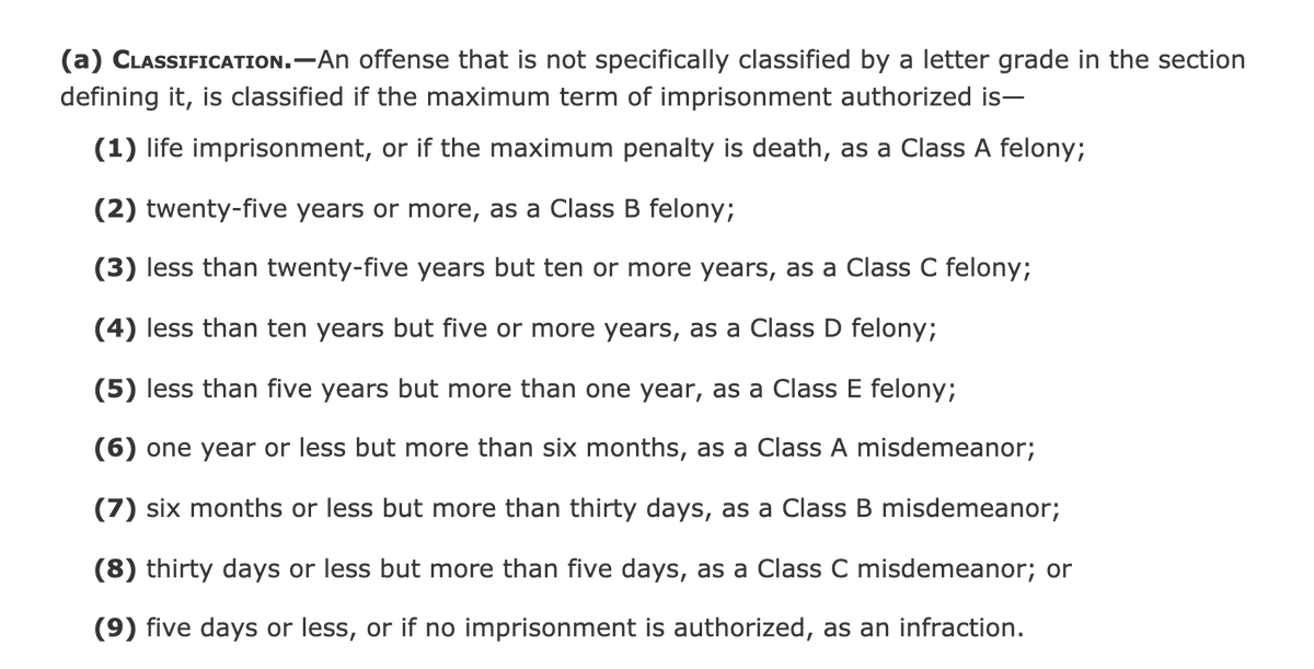 Then, as now, a violation of the Neutrality Act was punishable by up to 3 years in jail. Under the current U.S. Code, that makes it a felony under 18 U.S.C. § 3559(5). A low-level felony, Type E, but still a felony.