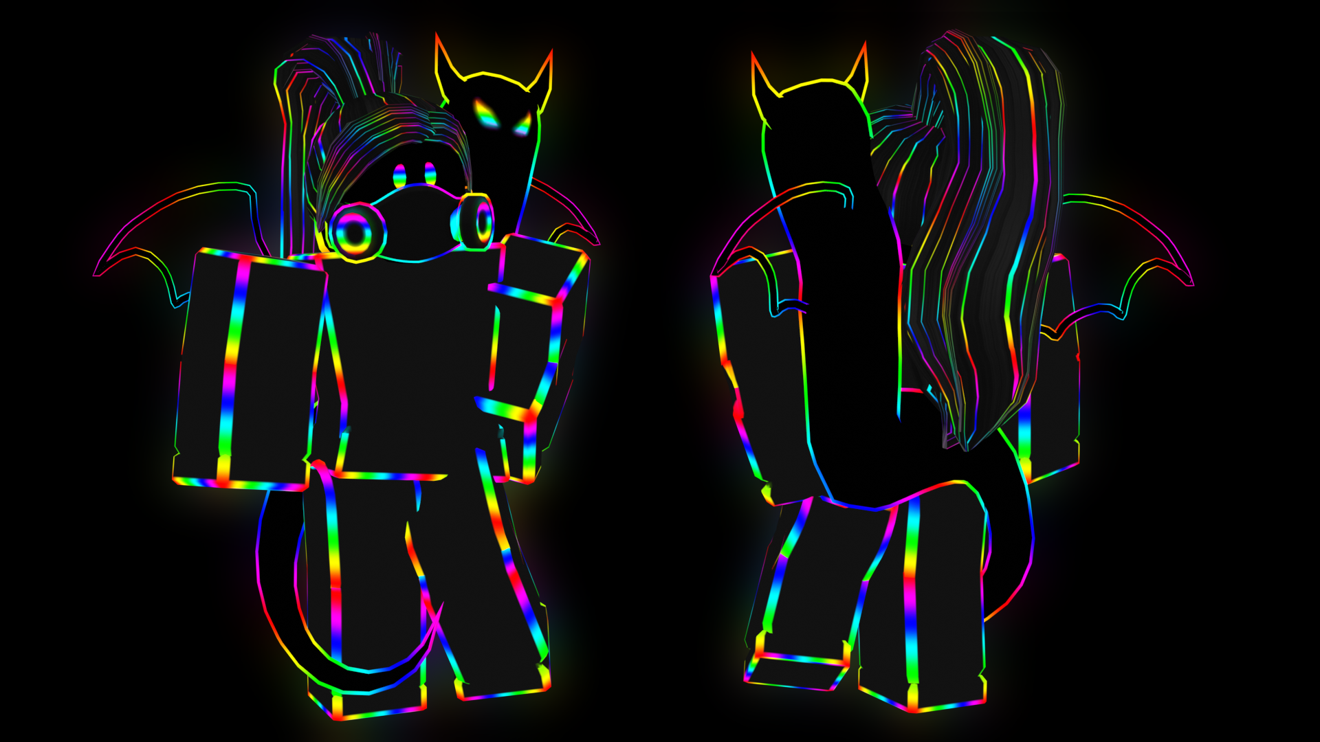 ♔ Roblox rainbow