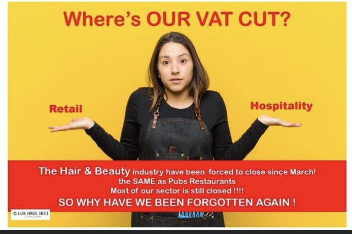 600,000 Hairdressers, Barbers, Beauty CALLED TO MARCH ON LONDON ! They won’t forget us then ! WE WANT #VATCUT #regulation REPRESENTATIVES IN <a href="/UKParliament/">UK Parliament</a> NOW ! <a href="/BBCNews/">BBC News (UK)</a> <a href="/SkyNews/">Sky News</a> <a href="/ITV/">ITV</a> <a href="/hji/">Hairdressers Journal International</a> @bbeautycouncil <a href="/hairbarbcouncil/">Hair&Barber Council</a> <a href="/pro_beauty/">Professional Beauty</a> <a href="/Tom_Randall/">Tom Randall</a> <a href="/Keir_Starmer/">Keir Starmer</a> <a href="/BorisJohnson/">Boris Johnson</a> ##UK