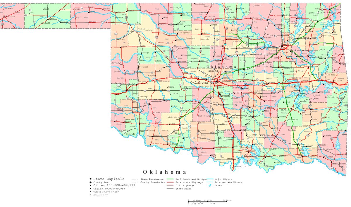 Thread on the  #SupremeCourt  #Oklahoma  #CreekNation McGirt v. Oklahoma ruling today, because prior posts were made on my phone at work and therefore lacking.This also provides a bit of Oklahoma history, by necessity.To begin with: this is Oklahoma.