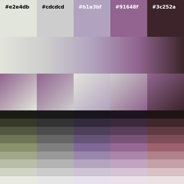 palett_es's tweet photo. #e2e4db #cdcdcd #b1a3bf #91648f #3c252a #generative #design #colors #colorScheme #palette Download it from: https://t.co/BZwnGcw4m7 https://t.co/0eYl7ZmGDX