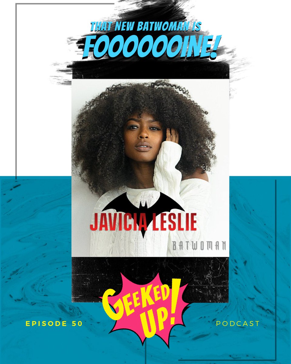 GeekedUpJxn's tweet photo. Episode 50 is live!- That New Batwoman is FOOOOOINE!
#geekedupjxn #601geeks #geekedup #geekeduppodcast #podcast #quarantinechronicles #batwomancw #JaviciaLeslie #towerofgod #webtoon #fireforce2 #blackcosplayers #promisedneverland #warriornun #netflix #megtheestallion #crunchyroll https://t.co/rVd1vOLzgx