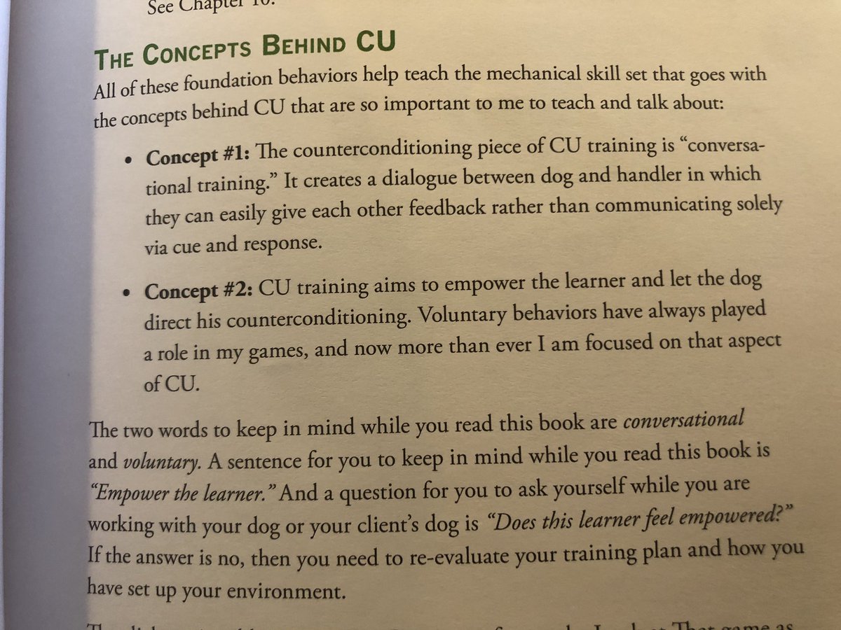 The third book in the series focuses even more on empowering the dog to be in charge of the training process, which I think is really neat!