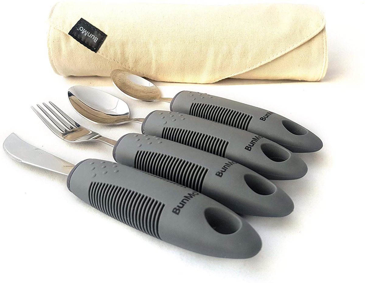 BUNMO Adaptive Utensils for Elderly

🛒SHOP NOW! -> amz.run/3Nji
.
.
.
#AdaptiveUtensils #Arthritis #Elderly #Weakhands #Handicapped #SpecialNeeds