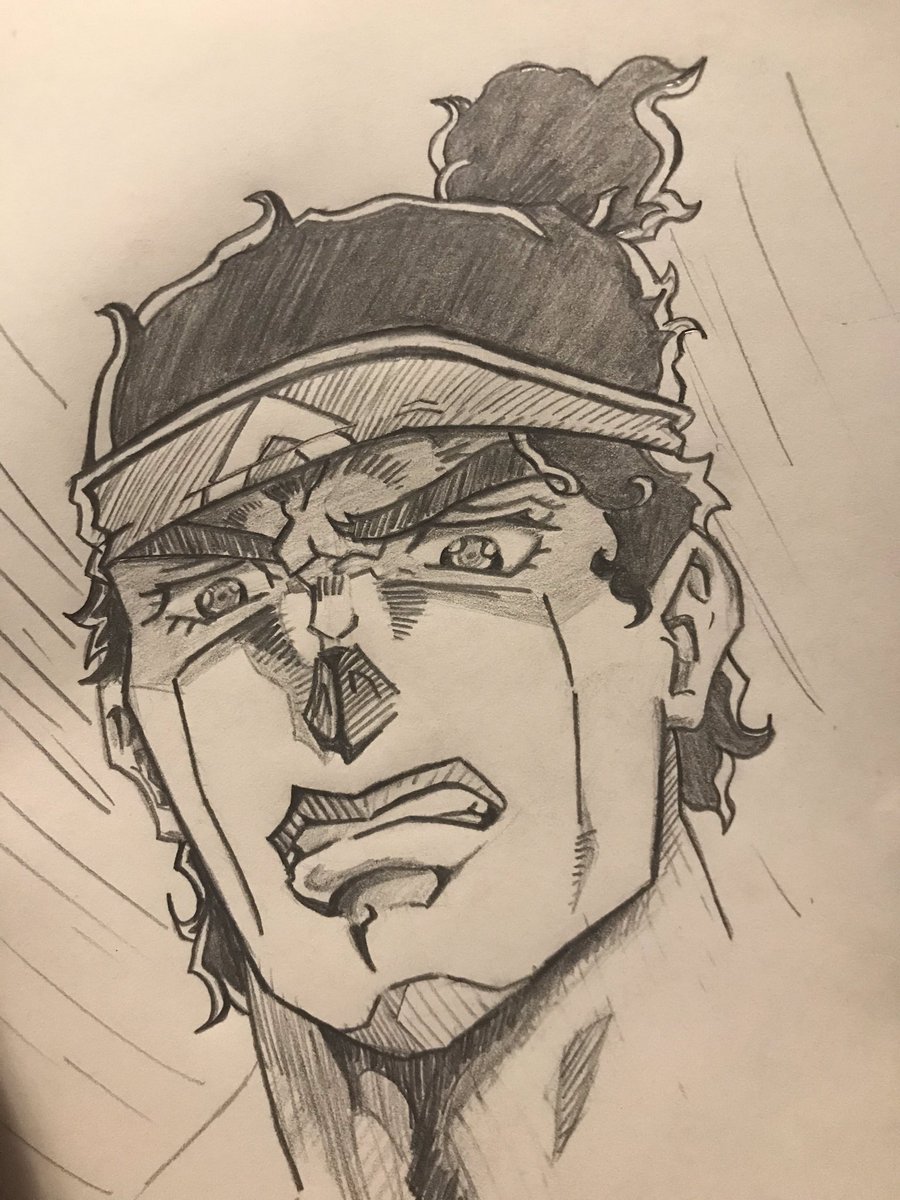 Alexandereste_'s tweet photo. Yes, I drew my profile pic #oraoraora https://t.co/QWguypwbe0