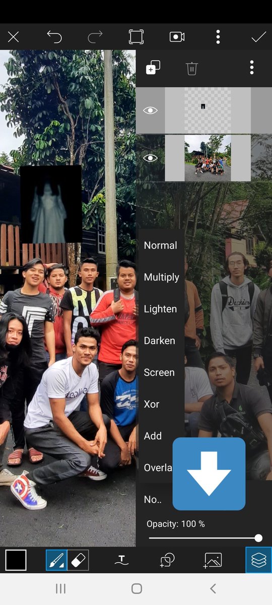 And last sekali korang turun kan capacity around 40-45 % supaya subject tu tak nampak fake.