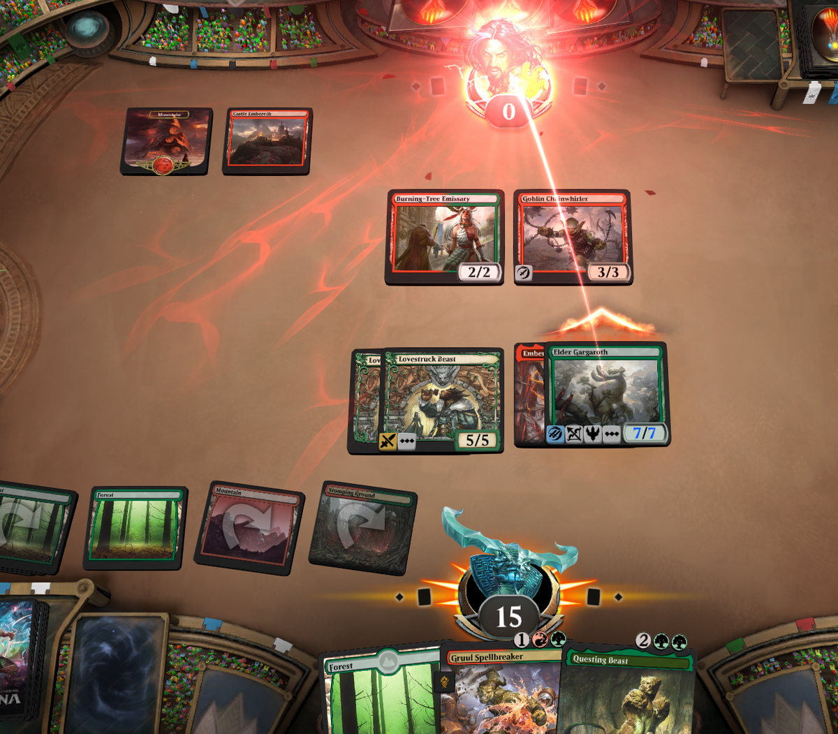 Robert Taylor On Twitter I Picked Up Some Credit To Https T Co B6a4yla6pr With A 4 0 In Tonight S Mythic Society Historic Weekly With Big Gruul Mtg Mtghistoric Azorius Tempered Steel Gruul Aggro Mono Red
