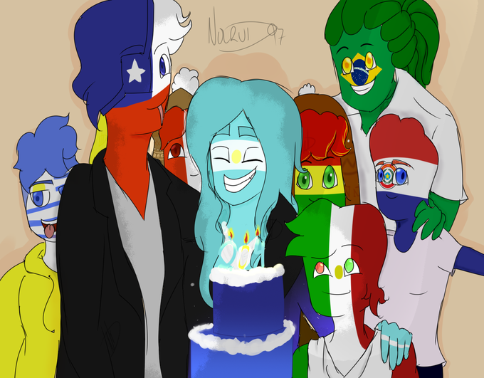 伊尔达寻🦊yierda_xun on X: Brazil👉👈 #CountryHumans #countryhumansbrazil   / X