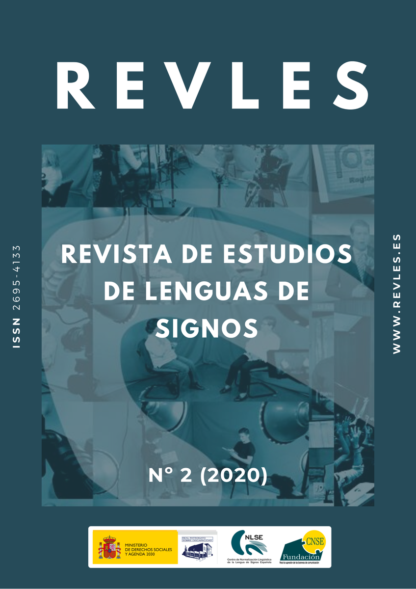 CNLSE's tweet photo. La Revista de Estudios de Lenguas de Signos (REVLES), editada y coordinada por el CNLSE y promovida por el @RPDiscapacidad con la colaboración de la Fundación CNSE, ha publicado su último número correspondiente al año 2020: https://t.co/kjbIAiZkq1 https://t.co/20VPqEM5tM